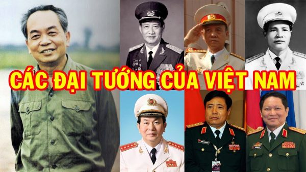 Các đại tướng của Việt Nam