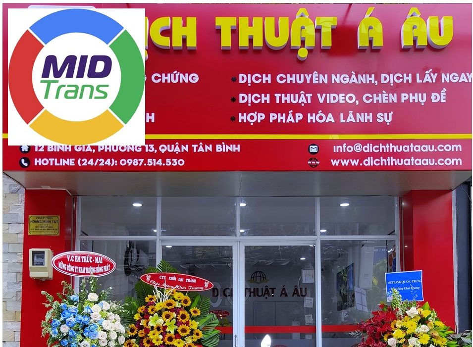 Dịch thuật Á Âu Sài Gòn