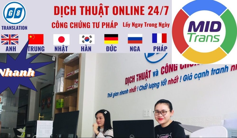 Dịch thuật G8 Đà Nẵng