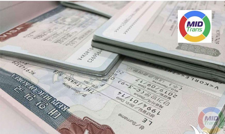 Dịch thuật hồ sơ VISA chuẩn xác tại MIDTRANS