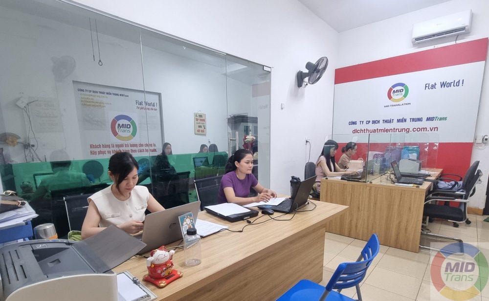 Văn phòng dịch thuật giá rẻ MIDTRANS