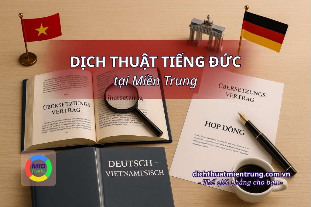 Dịch vụ dịch thuật tiếng Đức tại Miền Trung (Kỹ thuật KCN & Du học nghề).