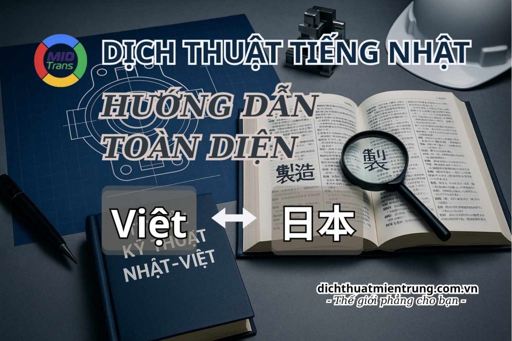 Dịch thuật tiếng Nhật chuyên ngành kỹ thuật, sản xuất chuyên nghiệp.