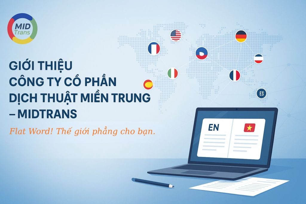 Giới thiệu Công ty CP Dịch thuật Miền Trung - MIDTRANS
