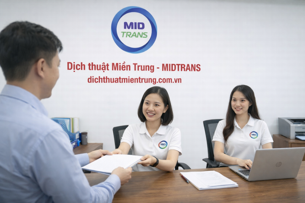 Chính sách bảo hành và hoàn phí dịch thuật tại MIDtrans luôn minh bạch, đặt lợi ích của khách hàng làm trung tâm.