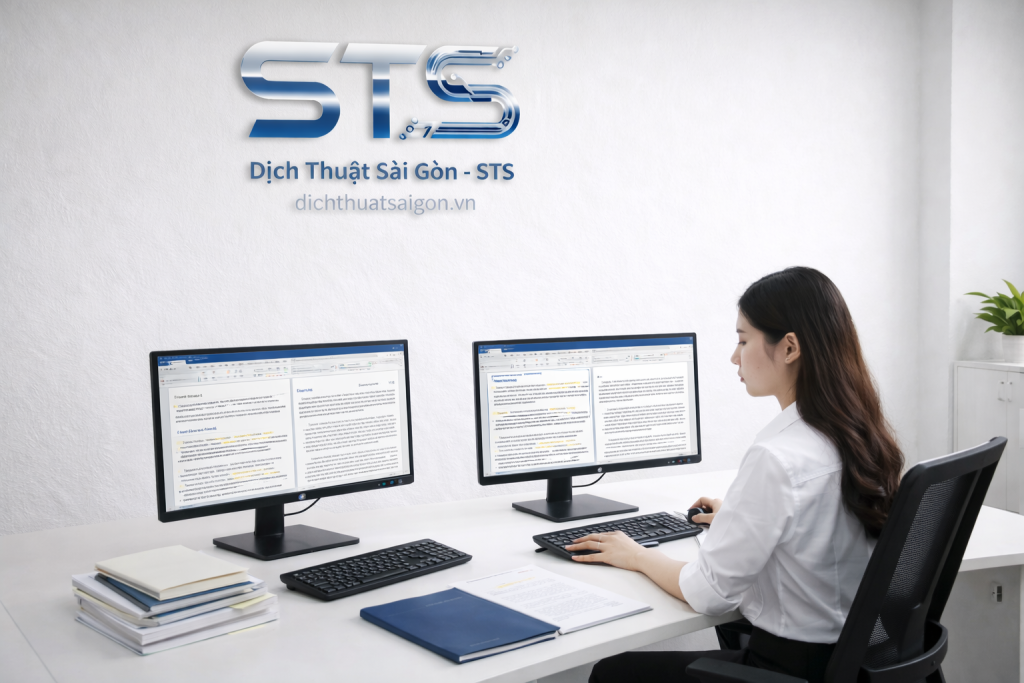 Dịch thuật Sài Gòn - STS có các biên dịch viên trình độ cao, làm hài lòng khách hàng Quảng Nam bằng các bản dịch chất lượng